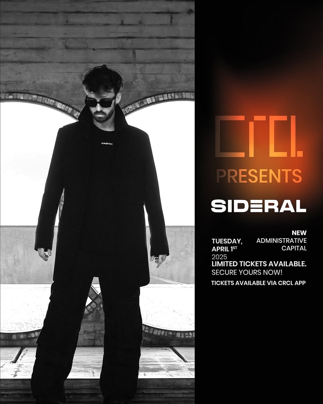 Sideral live performance at New Administrative Capital Electronic Music Festival